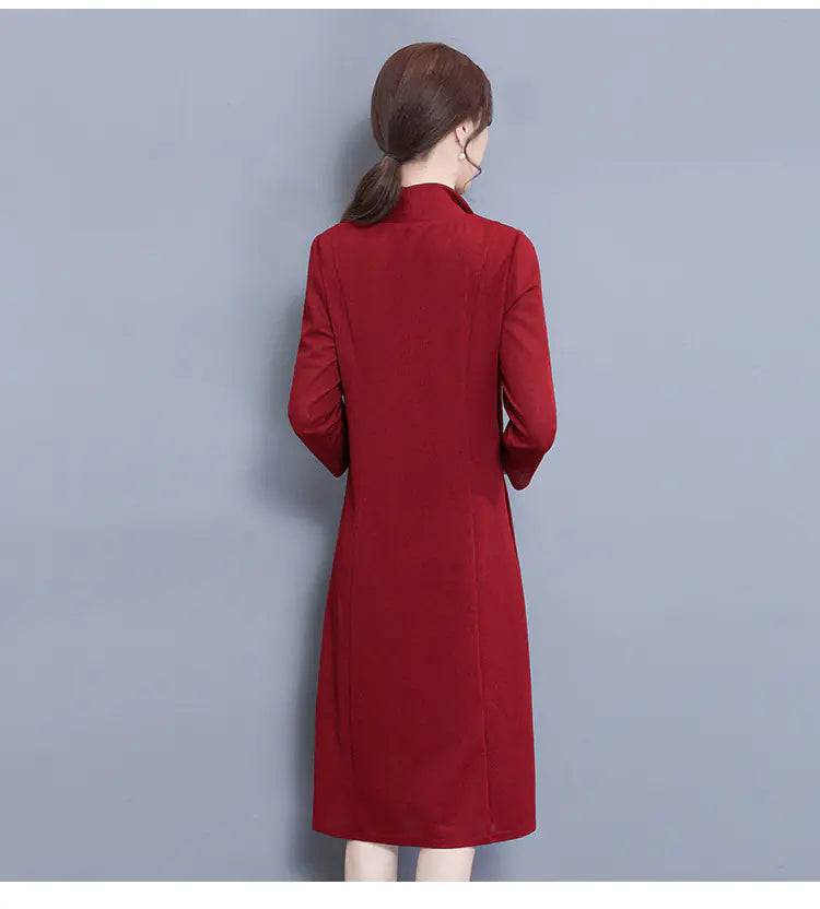 New Mid-Length Women's Dress - Two-Piece Look