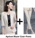 Half-Sleeve Business Suit for Spring and Summer Wear