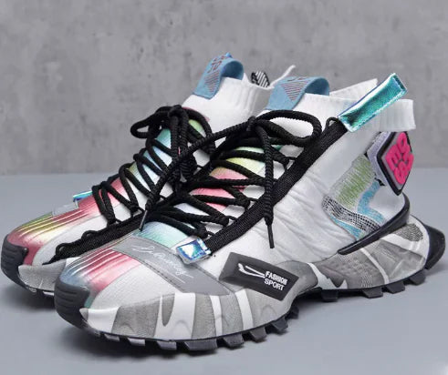 Men's Spring Fashionable Basketball & Running Sneakers