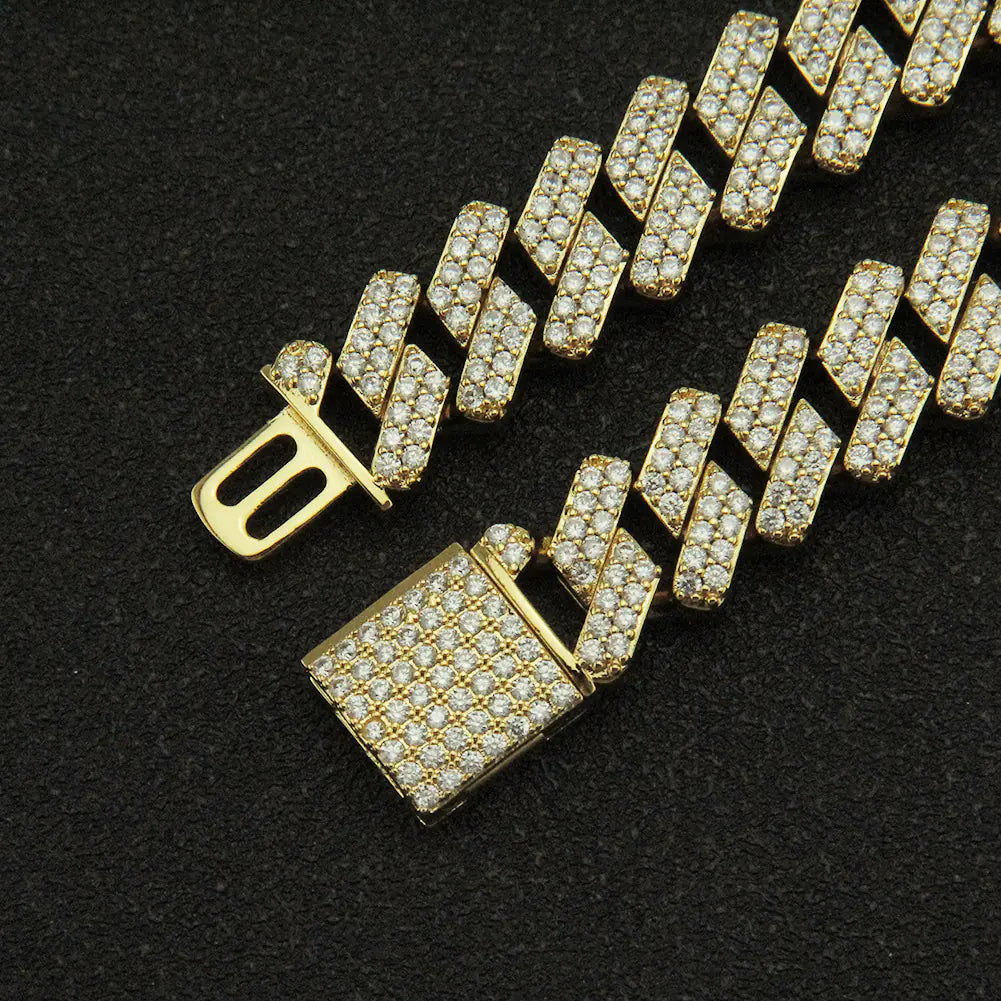 Miami Cuban Link Bracelet - Men's Rock Hip Hop Jewelry