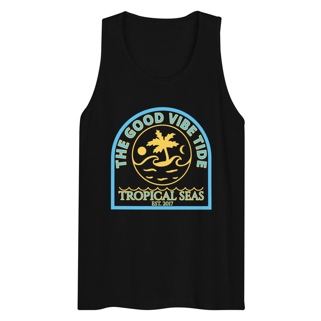 Men's Premium Island Life Tropical Tank Top