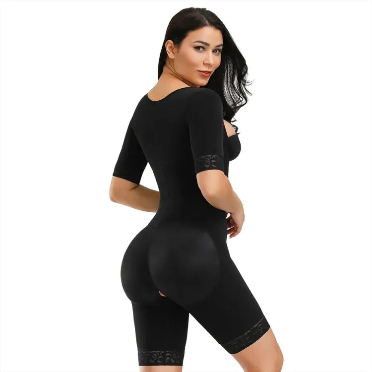 Lace Body Shaper Bodysuit for Waist and Hip Control