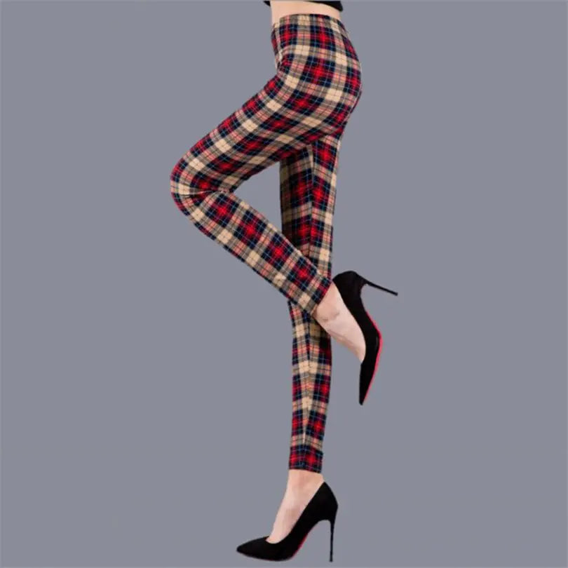 Women's Nine-Point Stretch Tights for Small Feet