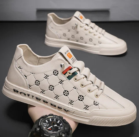 2020 Men's High-Top Canvas Sneakers, Breathable Casuals