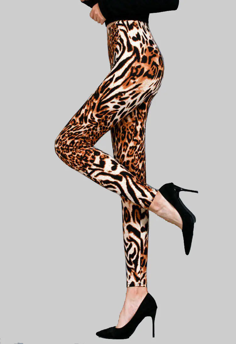 Women's Nine-Point Stretch Tights for Small Feet