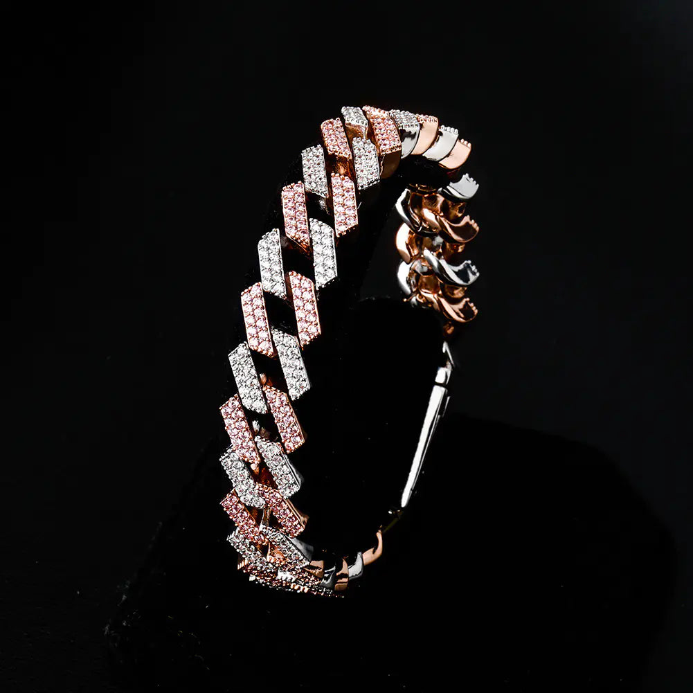 Miami Cuban Link Bracelet - Men's Rock Hip Hop Jewelry
