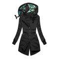 Ladies Hooded Zip Cardigan Casual Jacket