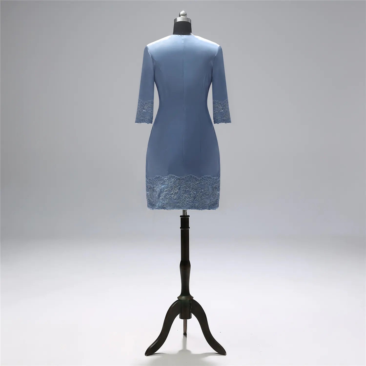 New Style Satin Midi Evening Dress for Bridesmaids