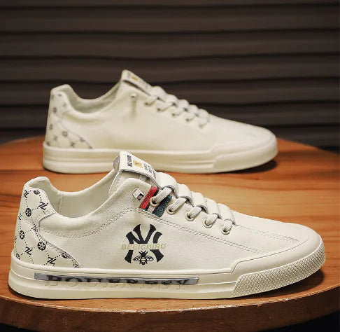 2020 Men's High-Top Canvas Sneakers, Breathable Casuals