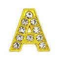 Pavé Letters -Gold Charms